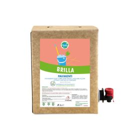 Brilla Detersivo Pavimenti Ecologico Bag in Box 3 lt