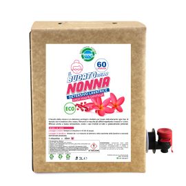 DETERSIVO LAVATRICE E A MANO - BUCATO DELLA NONNA - PEPE ROSA E PATCHOULI BAG IN BOX 3 LT