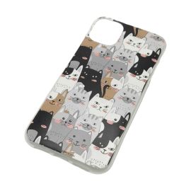 Cover per APPLE IPHONE 11 Trasparente tecnologia UV collection CATS MOD. MIX3