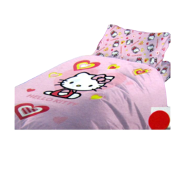 Completo lenzuola Hello Kitty per letto singolo - Novia