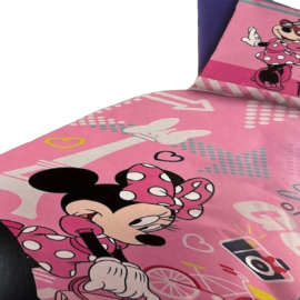 Completo lenzuola Minnie Mouse Disney per letto singolo - Novia