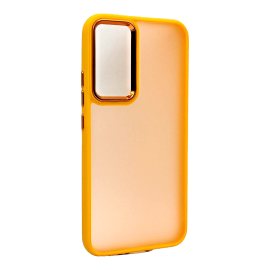 Cover per Samsung Galaxy A34 5G Custodia Frosted Soft Color CV30 Arancione