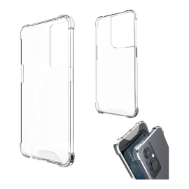 Cover per OPPO A57 4G - A77 4G 2022 - A57S 4G Custodia Semi Rigida Antishock con Angoli Rinforzati