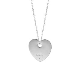 Collana con cuore in argento - Damiani, My first