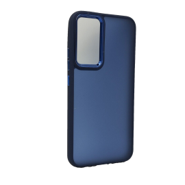 Cover per Samsung Galaxy A34 5G Custodia Frosted Soft Color CV30 Blu