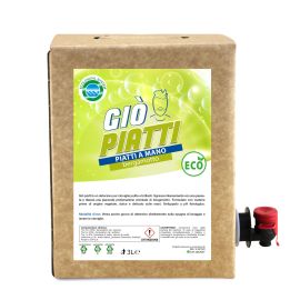 GIÒ PIATTI DETERSIVO ECOLOGICO BAG IN BOX 3 LT