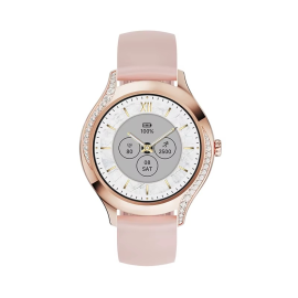 Smartwatch Donna Chiamate Bluetooth Musica Orologio Sportive Contapassi da Polso 