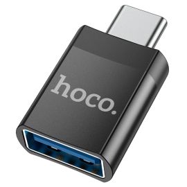 Hoco UA17: Adattatore Type-C a USB - Supporta OTG, Trasferimento Dati e Ricarica