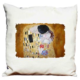Cuscinone decorativo Il Bacio di Klimt senza imbottitura