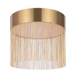 lampada da soffitto moderna plafoniera Imaginary colore oro illuminazione LED