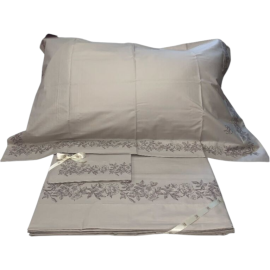 Lenzuola Laura Biagiotti matrimoniale completo letto pure cotone PercalleB