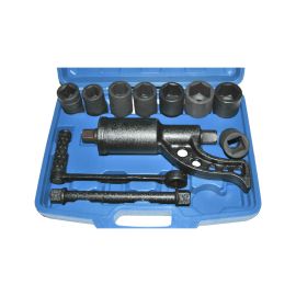 Moltiplicatore forza chiave svita bulloni ruote camion trattori con 8 bussole