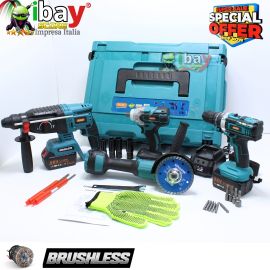 Set Professionale 4 in 1da 88V Avvitatore Trapano Avvitatore ad impulsi Flex
