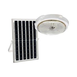 Plafoniera a led 200w circolare con sensore pannello solare 6500K