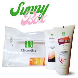 Sunny Box - Latte solare SPF50, Scurata – Crema Doposole - After Sun + Bag in Regalo!