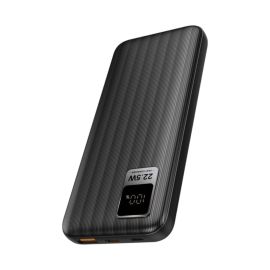 Power Bank NEWTOP PB33 - Ricarica Veloce 10000mAh con Cavi Integrati Nero