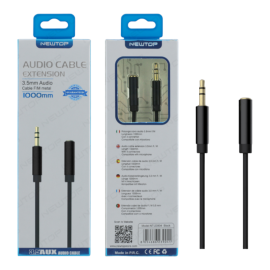 Prolunga Cavo Audio Stereo 3.5mm AUX 3.5 F/M 3 PIN Estendi la Tua Musica