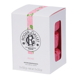 Roger & Gallet Rose Box Saponette 3x100gr