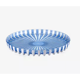 GUZZINI VASSOIO TONDO PIN UP MEDITERANEAN BLUE 12570276