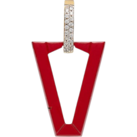 Orecchini Valentina Ferragni UALI ROUGE - DVF-OR-LU14