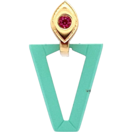Orecchini Valentina Ferragni UALI MINT x NN - DVF-OR-LU12