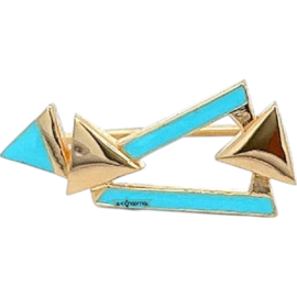 Orecchini Valentina Ferragni GAIA LIGHT BLUE - DVF-OR-LO8