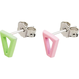 Orecchini Valentina Ferragni JOY BABY PINK & GREEN - DVF-OR-LO1