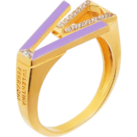 Anello Valentina Ferragni MIA LILAC - DVF-RI-10