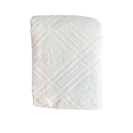 Coprimaterasso traversa in morbida spugna jacquard - Zambaiti - 1 piazza