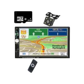 Stereo due din con gps e telecamera