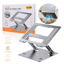 Supporto Regolabile Pieghevole per Laptop e Tablet: Design Moderno