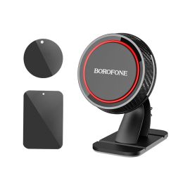 Supporto per Cellulare Auto Borofone BH13 Journey - Testina Rotante a 360° e Adesione Magnetica 