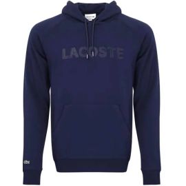 Lacoste Felpa Uomo Con Cappuccio E Tasca Frontale Felpa 100% Cotone Con Logo Coccodrillo Ricamato Po