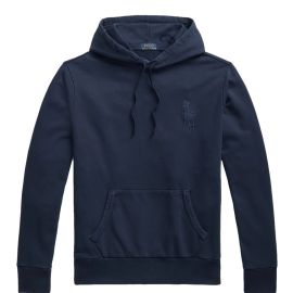 Felpa Ralph Lauren Con Cappuccio Big Pony In Loopback