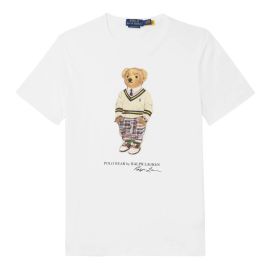 Polo Ralph Lauren T-shirt Uomo Polo Bear Maglia Girocollo Orsetto Custom Slim-fit Mezze Maniche