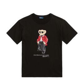 Polo Ralph Lauren T-Shirt Donna Polo Bear Slim-Fit Mezze Maniche Con Orsetto	