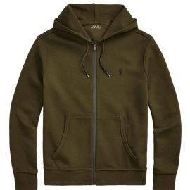 Polo Ralph Lauren Felpa Uomo Cappuccio Zip Logo Pony Ricamato