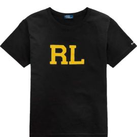 Ralph Lauren T-Shirt Donna RL Mezze Maniche Girocollo 100% Cotone