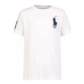 Polo Ralph Lauren Big Pony T-Shirt Maniche Corte Uomo-Bianco-M