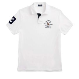 Polo Polo Ralph Lauren Uomo Logo Ricamato Cotone Maniche Corte