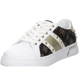 Guess Sneakers Donna Punta Tonda Con Lacci E Suola In Gomma 2,5cm Scarpe Casual Con Fo