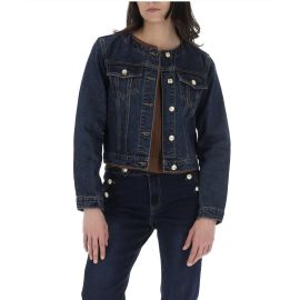 GIACCA Jeans scuro GIROCOLLO DENIM - ARTIGLI