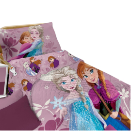 Trapuntino Copriletto Singolo Frozen Disney