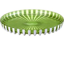 GUZZINI VASSOIO TONDO PIN UP GREEN 12570213