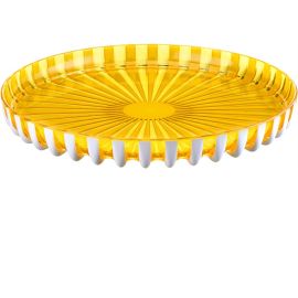 GUZZINI VASSOIO TONDO PIN UP AMBER 125702151