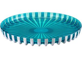 GUZZINI VASSOIO TONDO PIN UP TEAL 125702223 